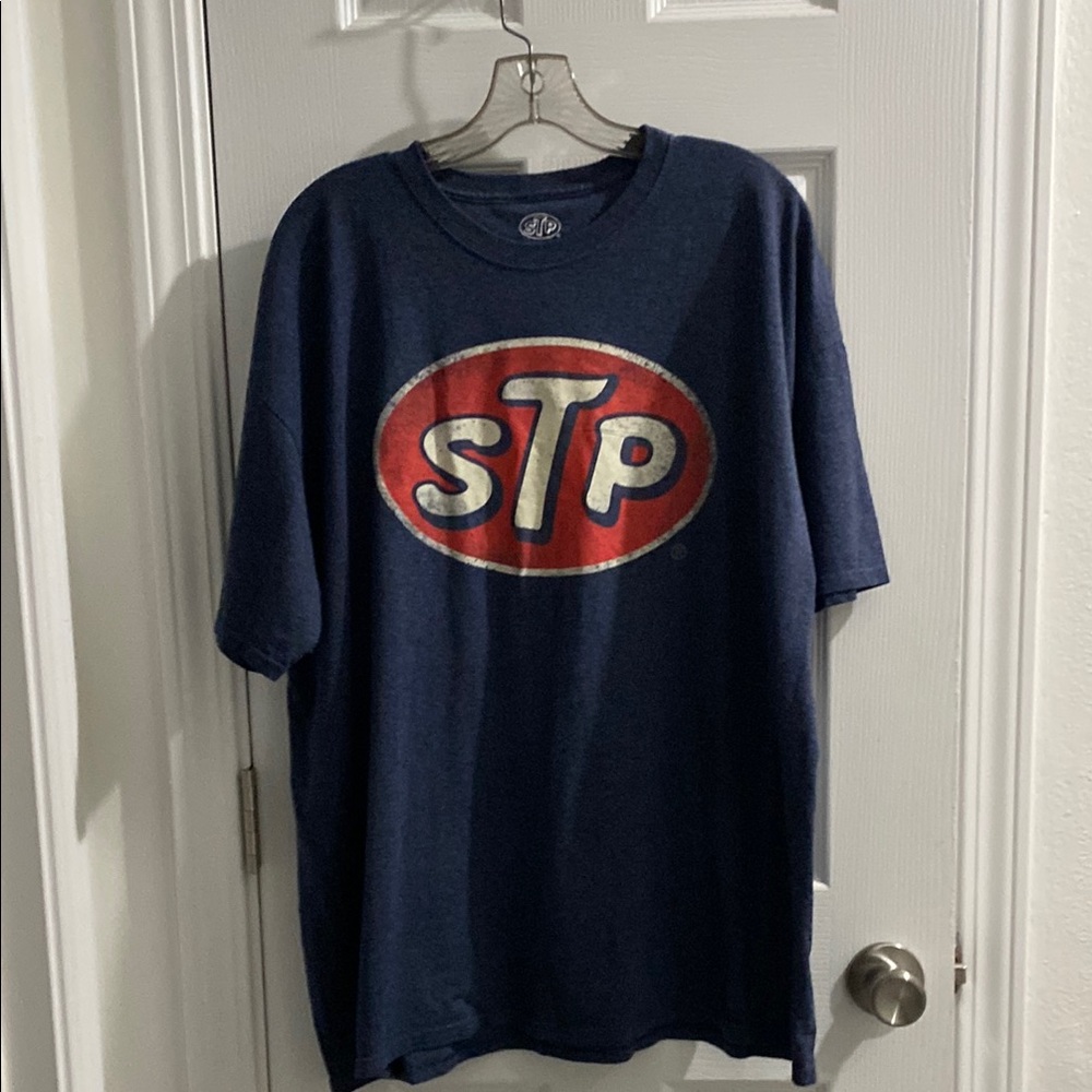 STP Logo Navy Blue T-Shirt